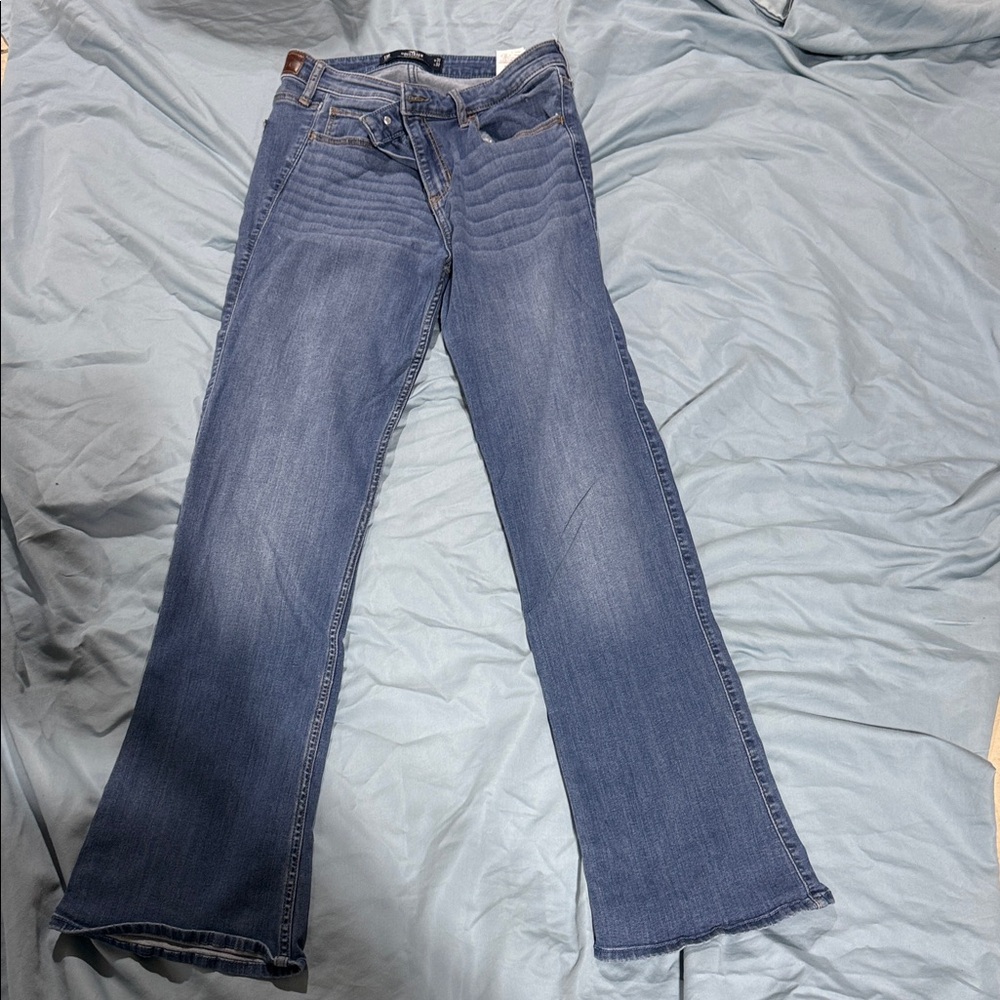 Hollister mid rise boot cut jeans